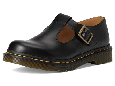 Dr. Martens Womens Polley T Bar Mary Jane Shoes In Black