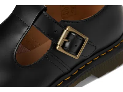 Dr. Martens Womens Polley T Bar Mary Jane Shoes In Black
