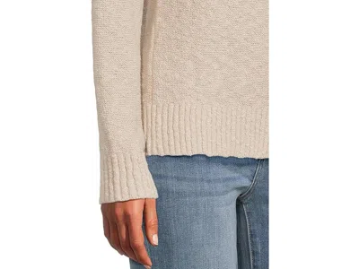 L.l.bean Midweight Cotton Slub Rollneck Pullover In Neutral