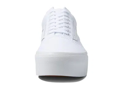 Vans Old Skool Stackform Shoes True White : In White