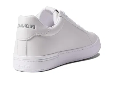Coach Lowline Leather Low Top In White