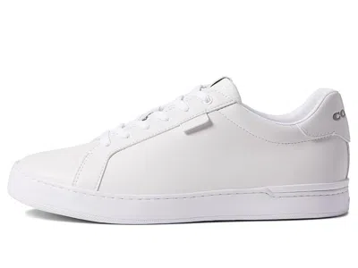 Coach Lowline Leather Low Top In White
