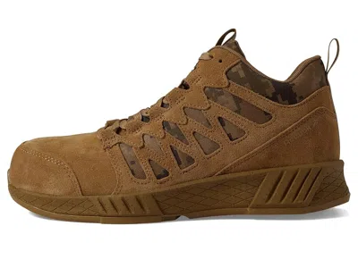 Reebok Work Floatride Energy Tactical Eh Comp Toe Mid-top In Brown