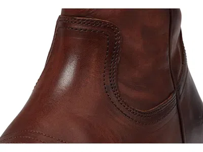Frye Austin Inside Zip In Brown