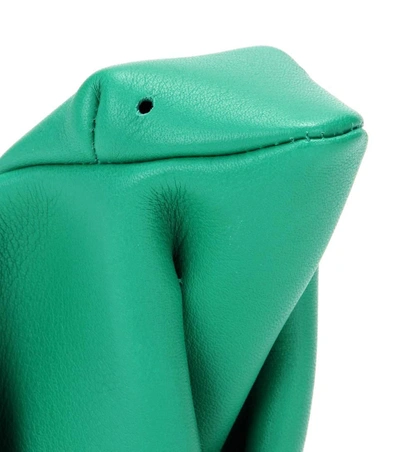Shop Loewe Frog Leather Pouch