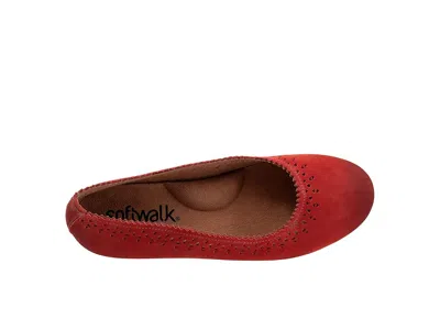 Softwalk Selma In Red