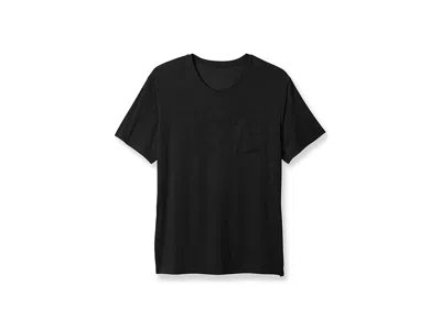 Tommy John Second Skin Sleep Pocket T-shirts In Black