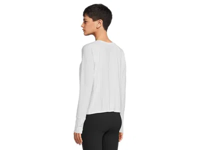 Beyond Yoga Featherweight Daydreamer Pullover In White