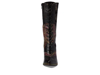 L'artiste By Spring Step Malagie Croco In Black