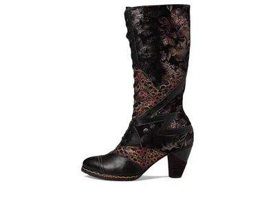 L'artiste By Spring Step Malagie Croco In Black