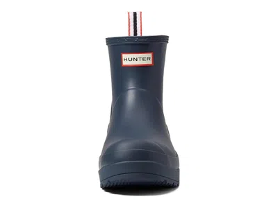 Hunter Original Play Waterproof Short Rain Boot In Blue