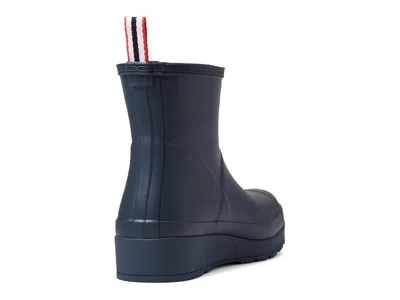 Hunter Original Play Waterproof Short Rain Boot In Blue