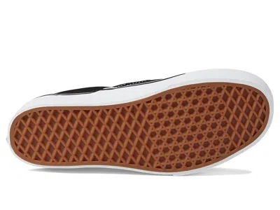 Vans Satin Reissue 98 Slip On Sneakers With Contrasting Sole In Black