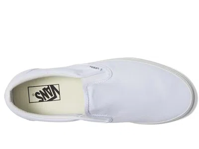 Vans Classic Slip-on Stackform Shoes True White : In White