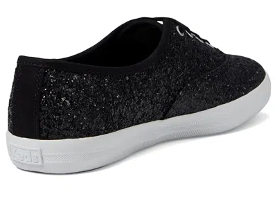 Keds Champion Glitter Sneaker In Black