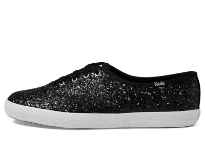 Keds Champion Glitter Sneaker In Black