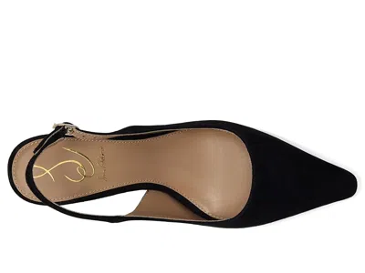Sam Edelman Bianka Slingback Kitten Heels In Black