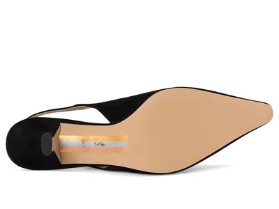 Sam Edelman Bianka Slingback Kitten Heels In Black