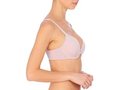 Natori Pure Luxe Custom Underwire Bra In Rose In Pink