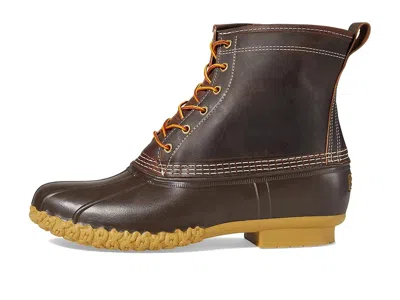 L.l.bean Bean Boots 8 Leather Primaloft Flannel Lined