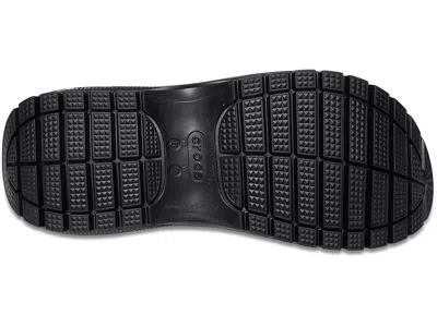 Crocs Mega Crush Sandal In Black