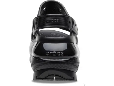 Crocs Mega Crush Sandal In Black