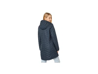 L.l.bean Fleece Lined Primaloft Coat In Blue