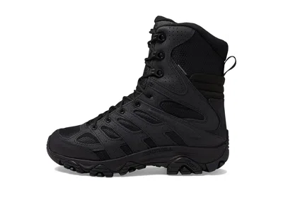 Merrell Work Moab 3 8 Tactical Zip Wp In Black