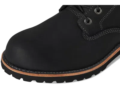 L.l.bean Bucksport Work Boot Plain Toe Waterproof In Black