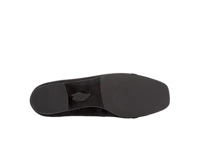 Trotters Wide Width Harmony Flat In Black
