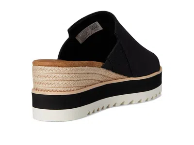 Toms Diana Wedge Sandal In Black