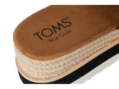Toms Diana Wedge Sandal In Black