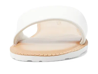 Volcom Simple Slide Sandals In White