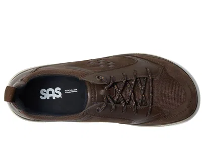 Sas Boulder Lace Up Sneaker In Burgundy