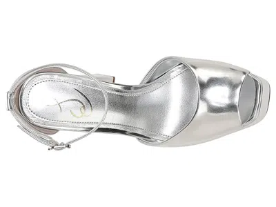 Sam Edelman Kori Platform Heel Soft Silver In Silver