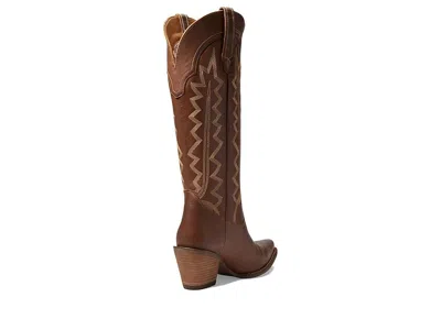 Dingo Knee High Western Boot In Brown