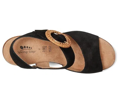Spring Step Gamona In Black