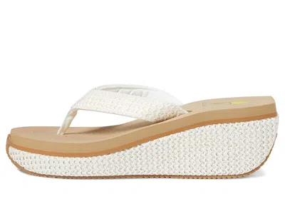 Volatile Island In White