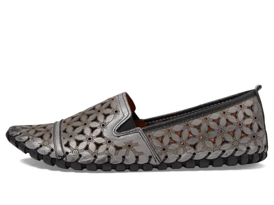 Spring Step Flowerflow Slide Sandal In Gray