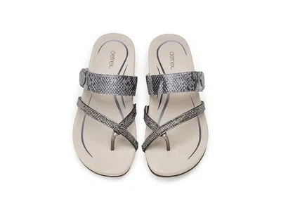 Aetrex Izzy Sparkle In Silver