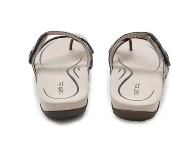 Aetrex Izzy Sparkle In Silver