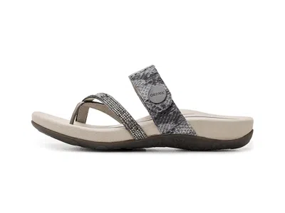 Aetrex Izzy Sparkle In Silver