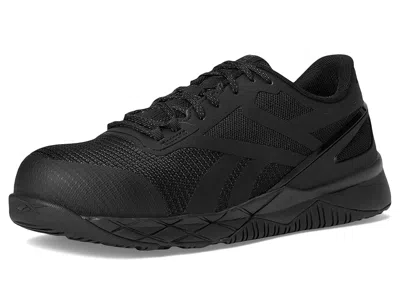 Reebok Work Floatzig Composite Toe Work Sneaker In Black