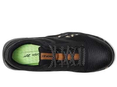 Reebok Work Nanoflex Tr Composite Toe Work Sneaker In Black