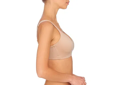 Natori Revelation Wireless Contour Bra In Cafe In Brown