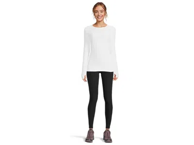 Beyond Yoga Classic Crew Pullover Cloud White In White