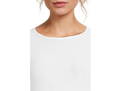 Beyond Yoga Classic Crew Pullover Cloud White In White
