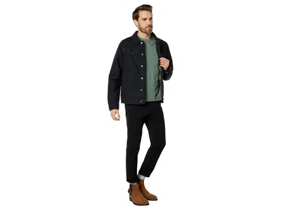 L.l.bean Beanflex Utility Trucker Jacket Regular In Black