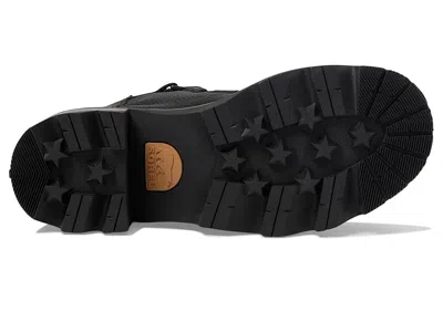 Sorel Joan Now Waterproof Combat Boot In Black