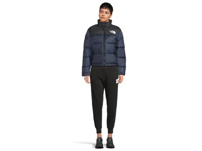 The North Face Versatile Puffer Jacket Adjustable Features In Blue
